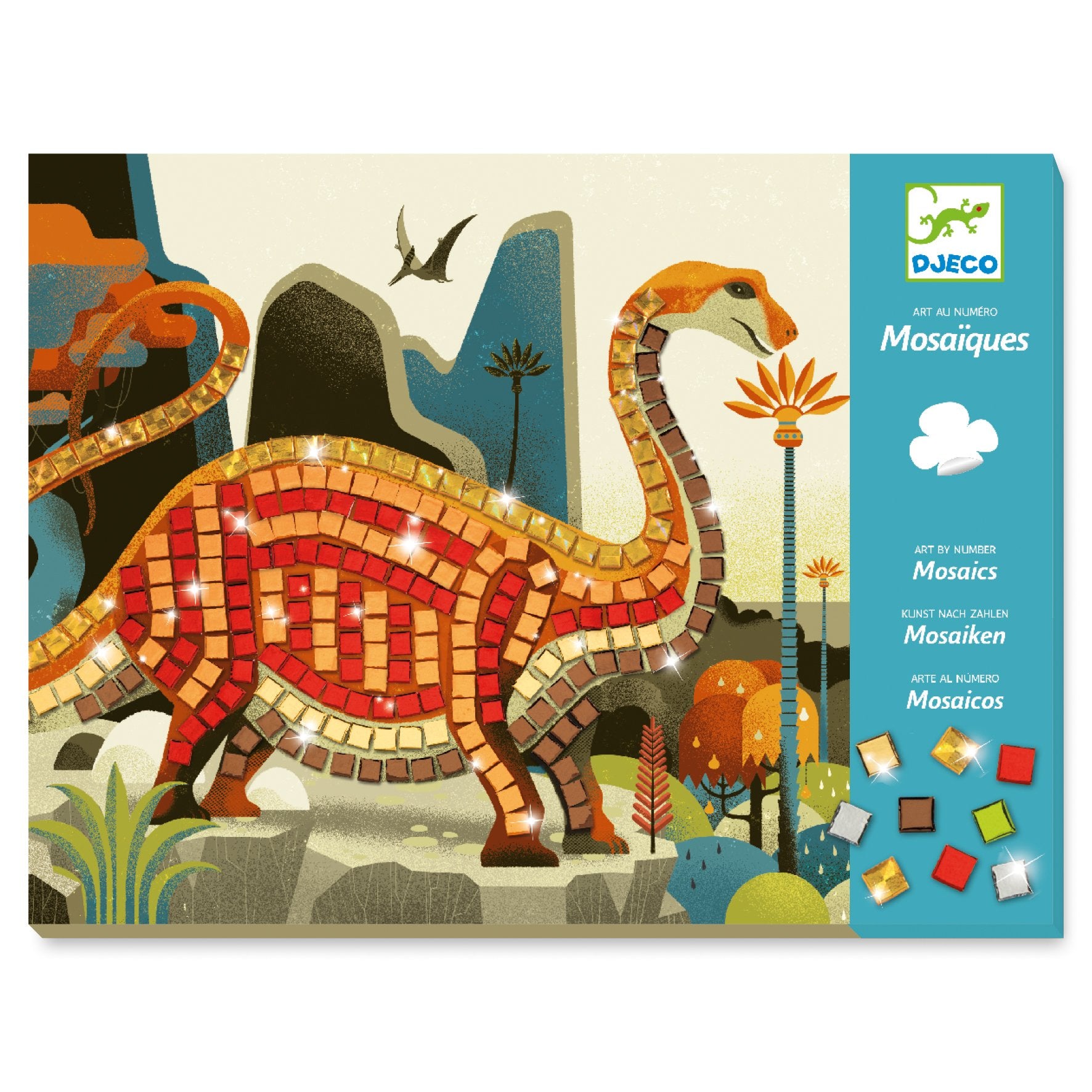 Djeco Dinosaur Mosaics