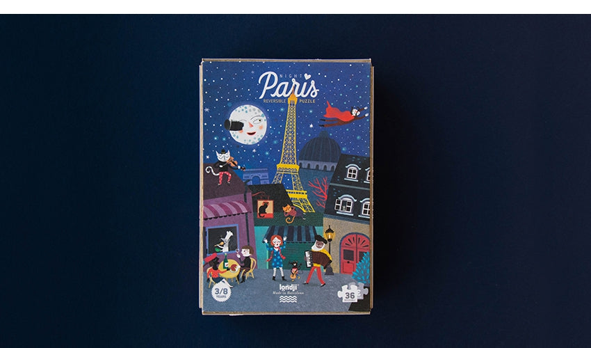 Londji Night & Day In Paris Reversible Puzzle